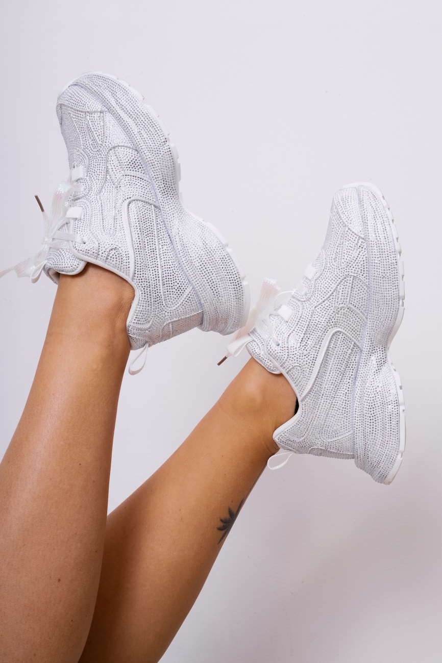 Buty sneakersy Diamond – Biały, 36