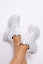 Buty sneakersy Diamond – Biały, 41
