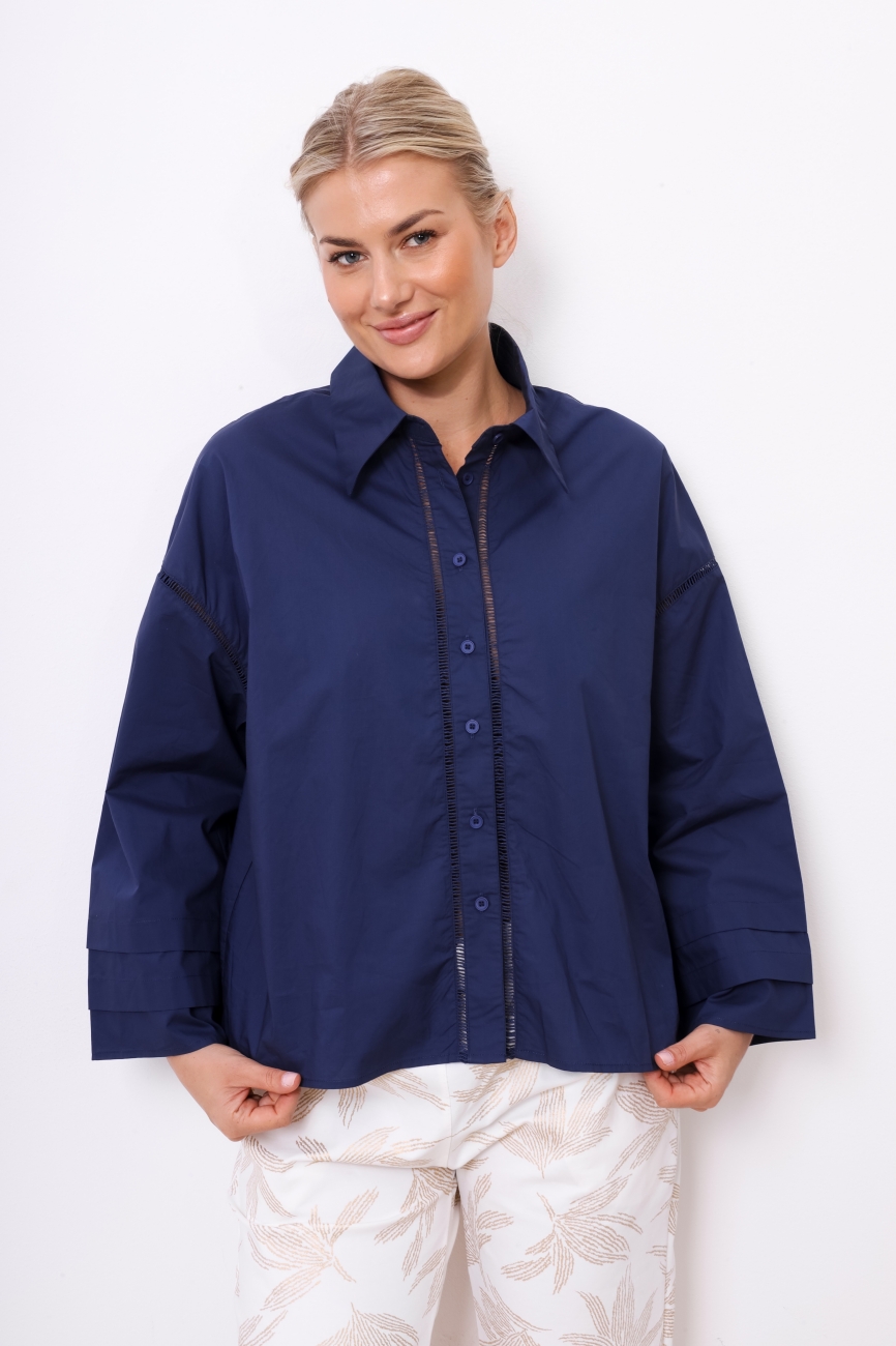 Koszula Enrica – Granat, UNI