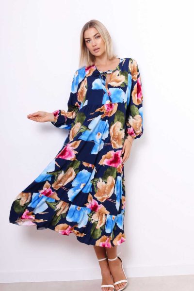 Sukienka Carmen – Granat, UNI