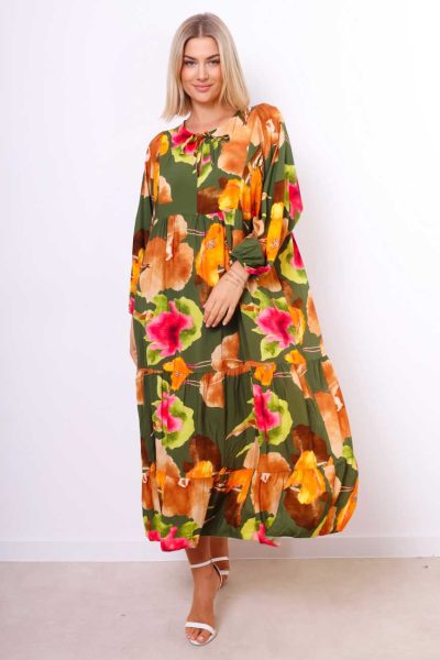 Sukienka Carmen – Oliwka, UNI