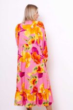 Sukienka Carmen – Różowy, UNI