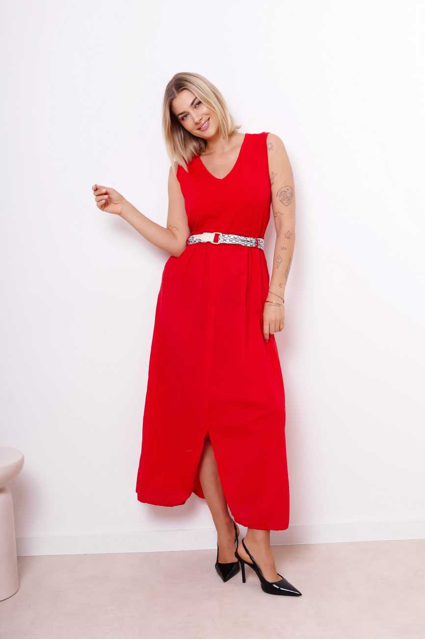 Sukienka Delia – Czerwony, UNI