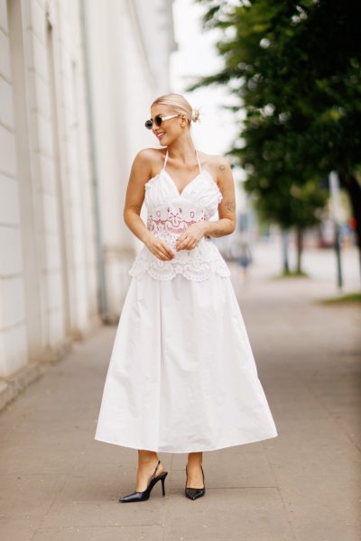 Sukienka Mia – Biały, UNI