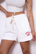 Szorty Los Angeles – Biały, UNI