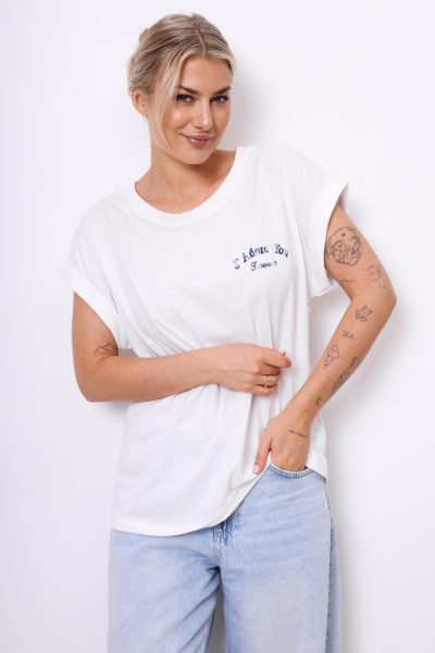 T-shirt J’Adore You – Niebieski, UNI