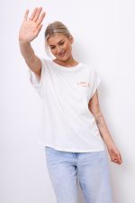 T-shirt J’Adore You – Pomarańczowy, UNI