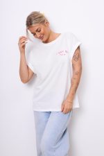 T-shirt J’Adore You – Różowy, UNI