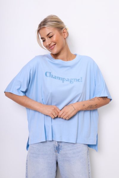 Bluzka Champagne – Błękit, UNI