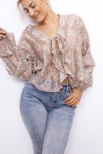 Bluzka Fabienne – Beż, UNI