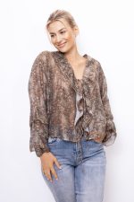 Bluzka Fabienne – Oliwka, UNI