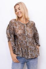 Bluzka Kim – Beż, UNI