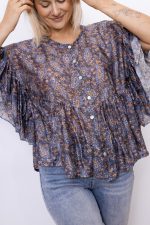 Bluzka Kim – Niebieski, UNI