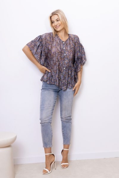 Bluzka Kim – Niebieski, UNI