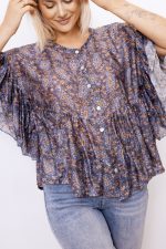 Bluzka Kim – Niebieski, UNI