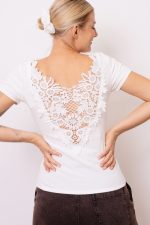 Bluzka Viterbo – Biały, L/XL