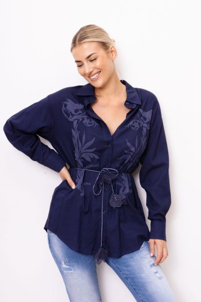 Koszula Alessia – Granat, UNI