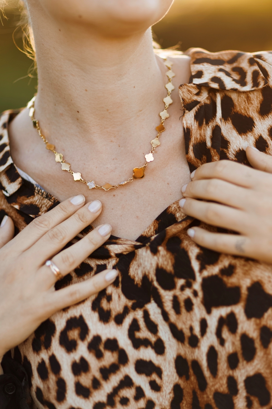 Łańcuszek celebrytka – Złoty