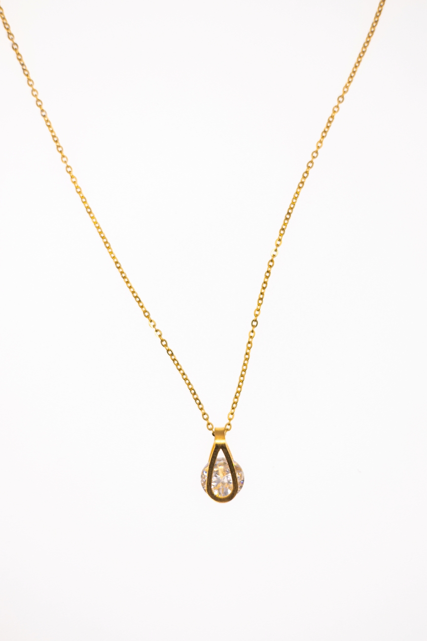 Łańcuszek łezka – Złoty