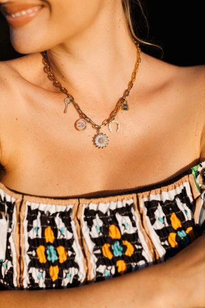 Łańcuszek przywieszki – Złoty