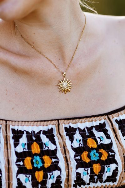 Łańcuszek słoneczko – Złoty