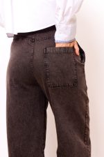 Spodnie dekatyzowane Desio – Czekolada, S
