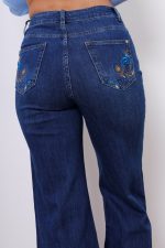 Spodnie jeans Alghero – Niebieski, M