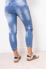 Spodnie jeans Dorotea – Niebieski, L