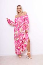Sukienka Mirra – Fuksja, UNI