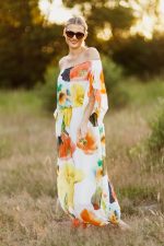 Sukienka maki – Ecru, UNI