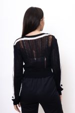 Bluzka siateczka oczka – Czarny, UNI