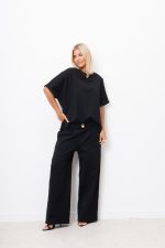 Bluzka złoty guzik – Czarny, UNI