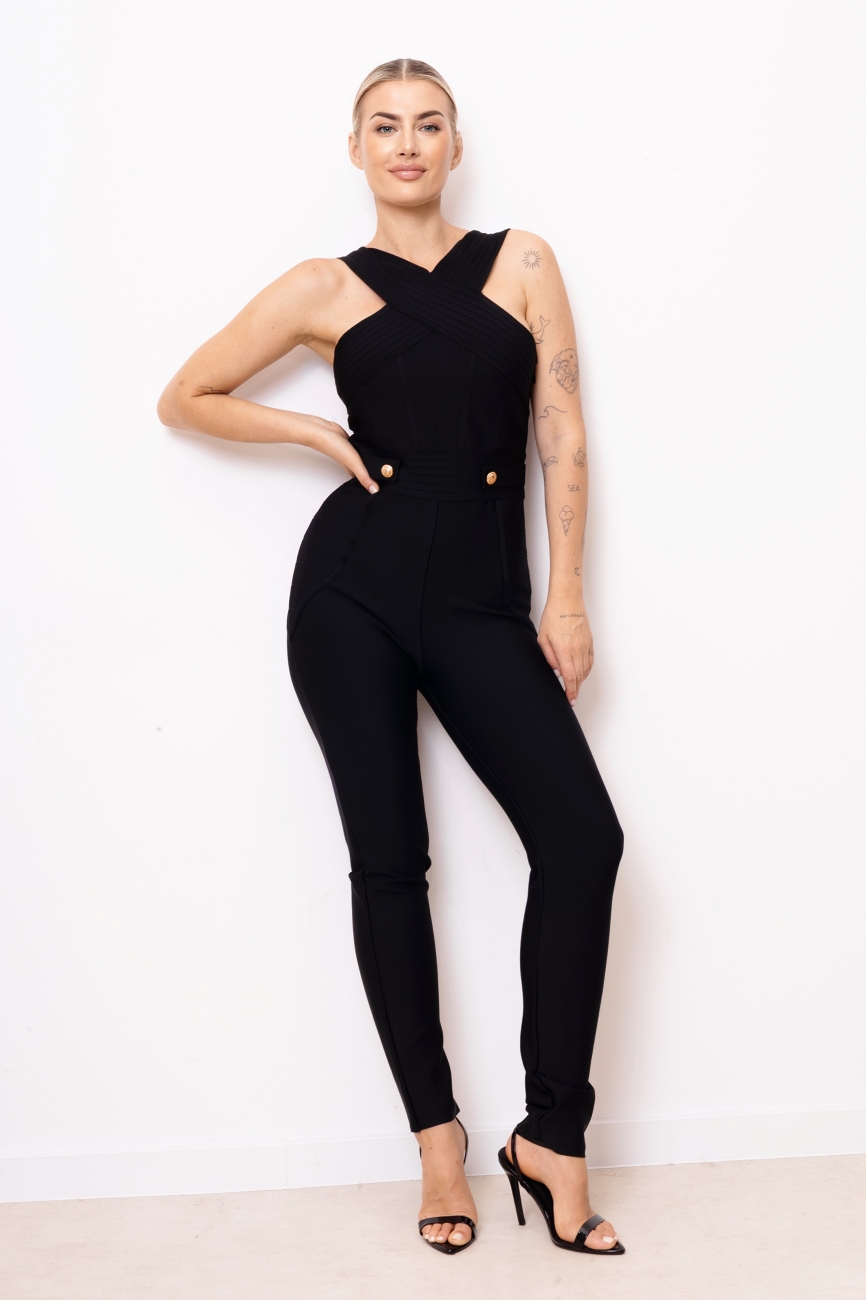 Kombinezon bandaż X – Czarny, L