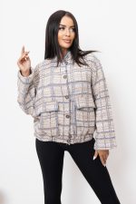 Kurtka bomberka kratka – Beż, S/M