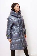 Kurtka długa Monciho – Stalowy, L