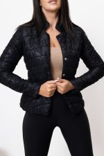 Kurtka koronka – Czarny, S