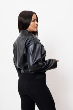 Kurtka ramoneska eco klasyk – Czarny, UNI