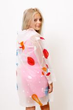 Płaszcz przeciwdeszczowy dziecięcy – Planety