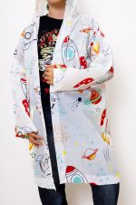 Płaszcz przeciwdeszczowy dziecięcy – Rakiety