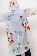 Płaszcz przeciwdeszczowy dziecięcy – Rakiety