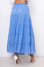 Spódnica pieluszka – Niebieski, UNI