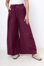 Spodnie Con Culisse – Bordo, UNI