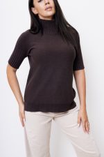Sweter stójka – Czekolada, UNI