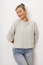 Bluzka Basic – Beż, UNI