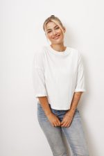 Bluzka Basic – Biały, UNI