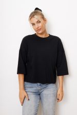 Bluzka Basic – Czarny, UNI