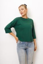 Bluzka Basic – Zielony, UNI