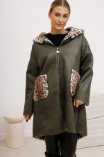 Futerko kaptur panterka zamek – Oliwka, UNI