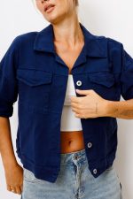 Katana jeans klasyk kolor – Granat, UNI