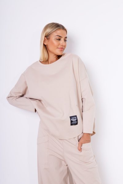 Komplet biedronka punto – UNI, Beż